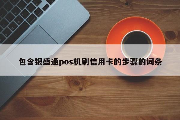 包含银盛通pos机刷信用卡的步骤的词条